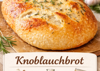 Das Brot das alle verruckt macht Knoblauchbrot ohne kneten der immer gelingt